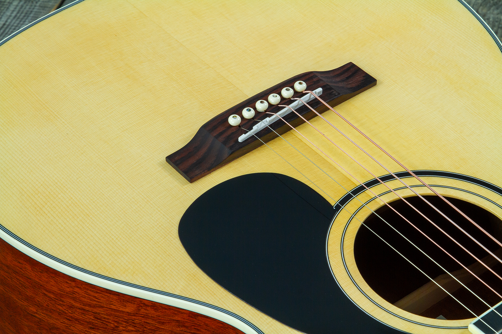Wesland Om300-nat Orchestra Epicea Acajou Tec - Natural - Guitarra folk - Variation 3