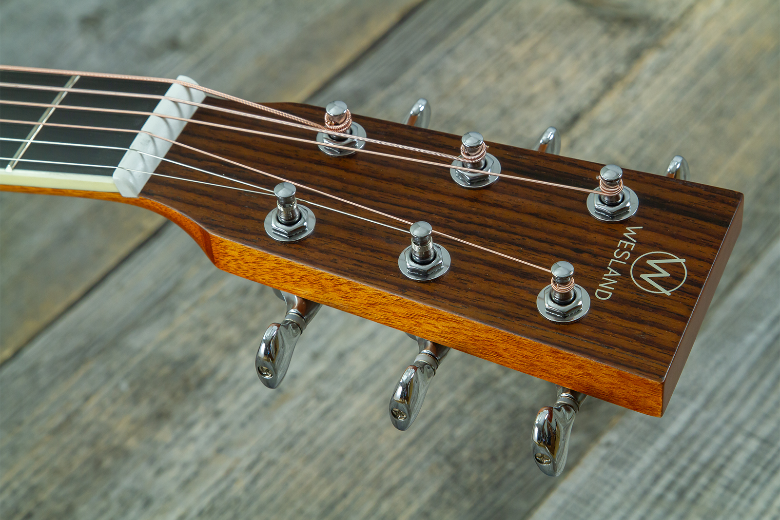 Wesland Om300-nat Orchestra Epicea Acajou Tec - Natural - Guitarra folk - Variation 6