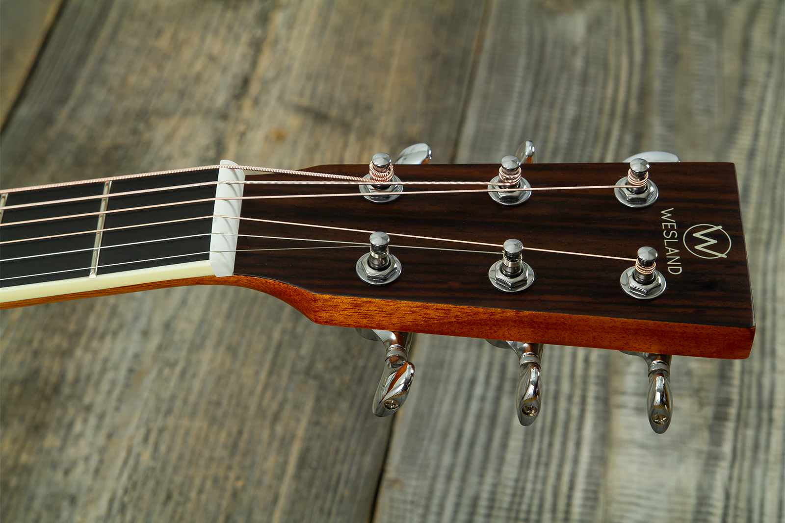 Wesland Om350-nat Om Tout Acajou Rw - Natural - Guitarra folk - Variation 9