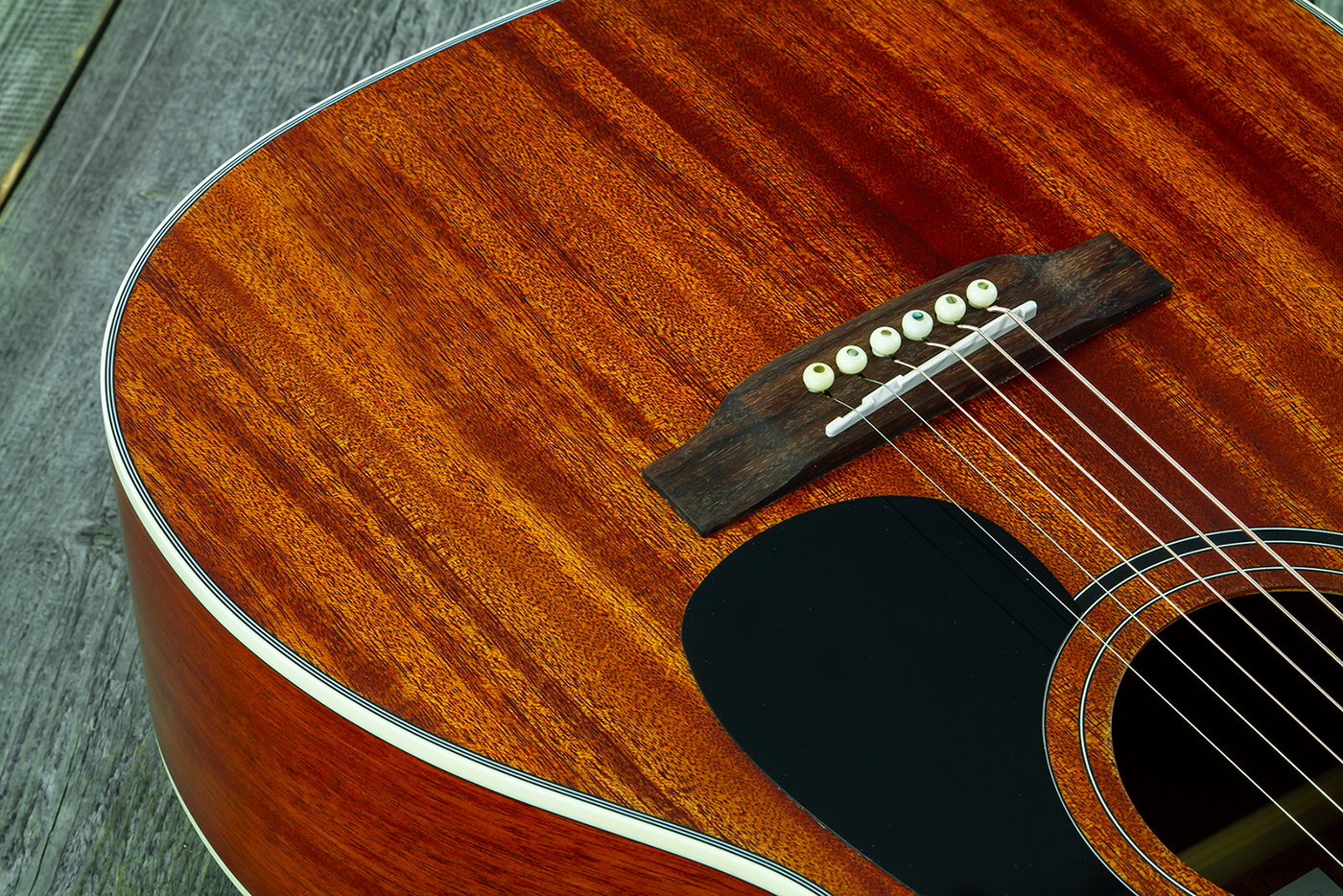 Wesland Om350-nat Om Tout Acajou Rw - Natural - Guitarra folk - Variation 6