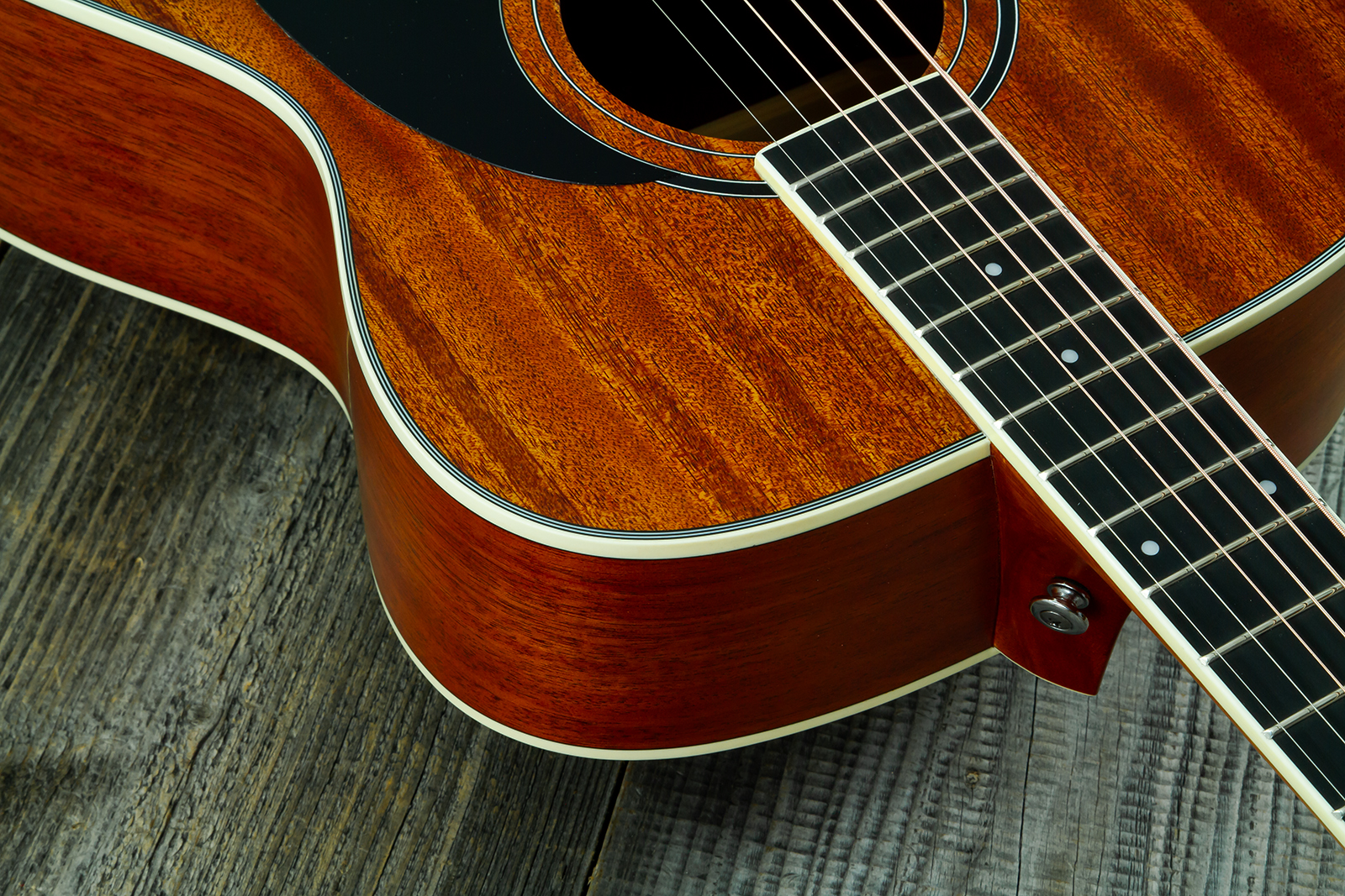 Wesland Om350-nat Om Tout Acajou Rw - Natural - Guitarra folk - Variation 7