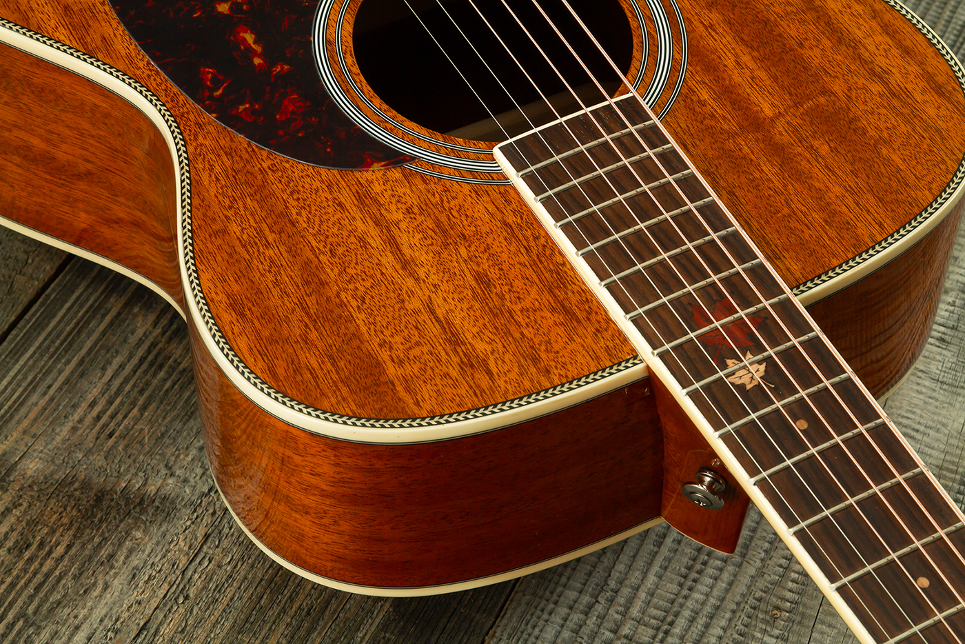 Wesland Om750-nat Om Tout Acajou Rw - Natural - Guitarra folk - Variation 4