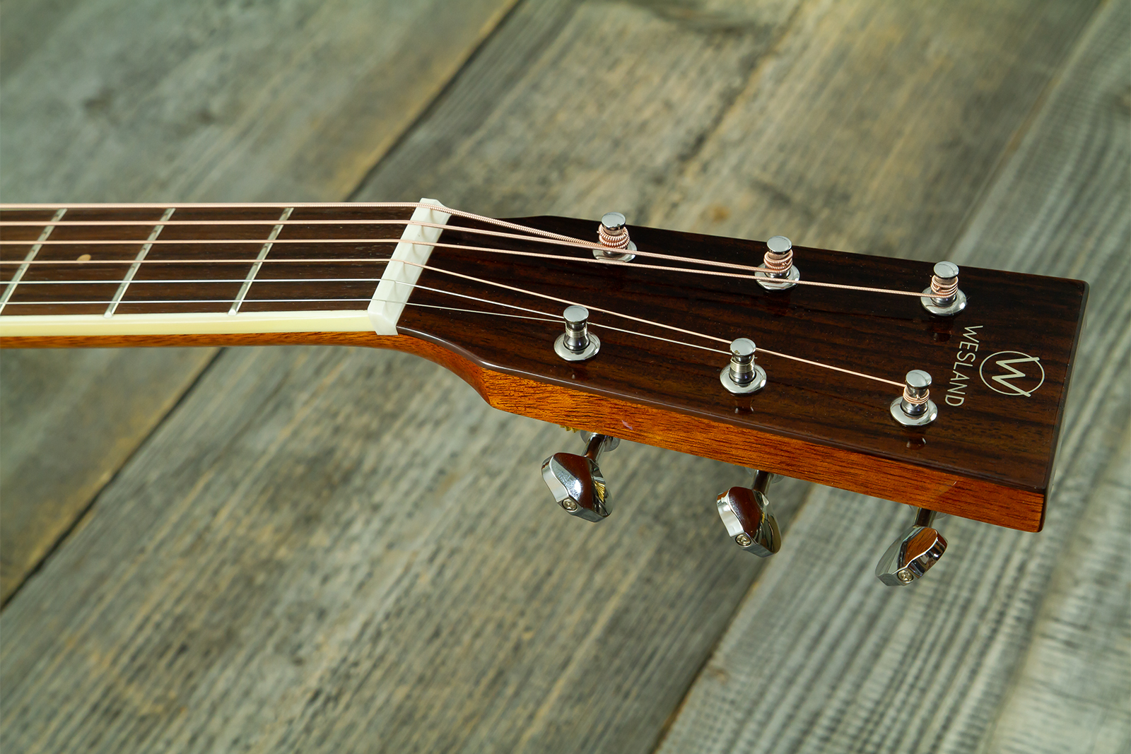 Wesland Om750-nat Om Tout Acajou Rw - Natural - Guitarra folk - Variation 6