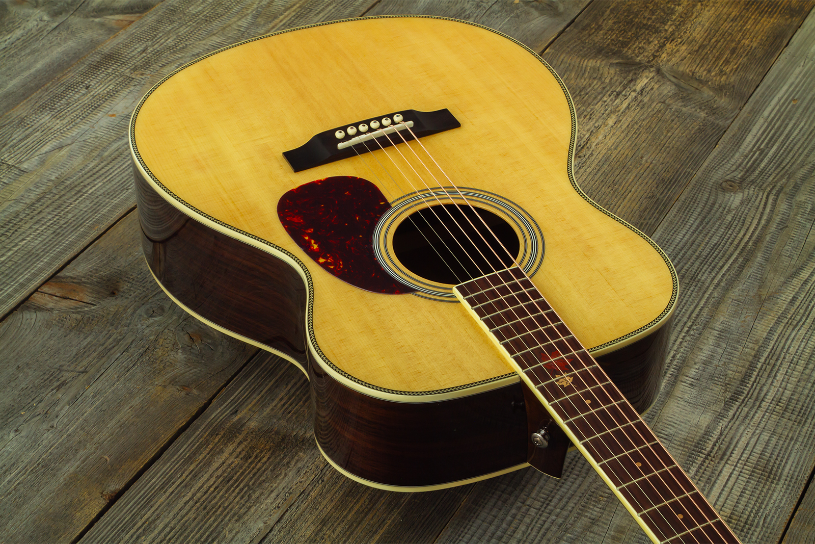 Wesland Om800-nat Om Epicea Palissandre Rw - Natural - Guitarra folk - Variation 3
