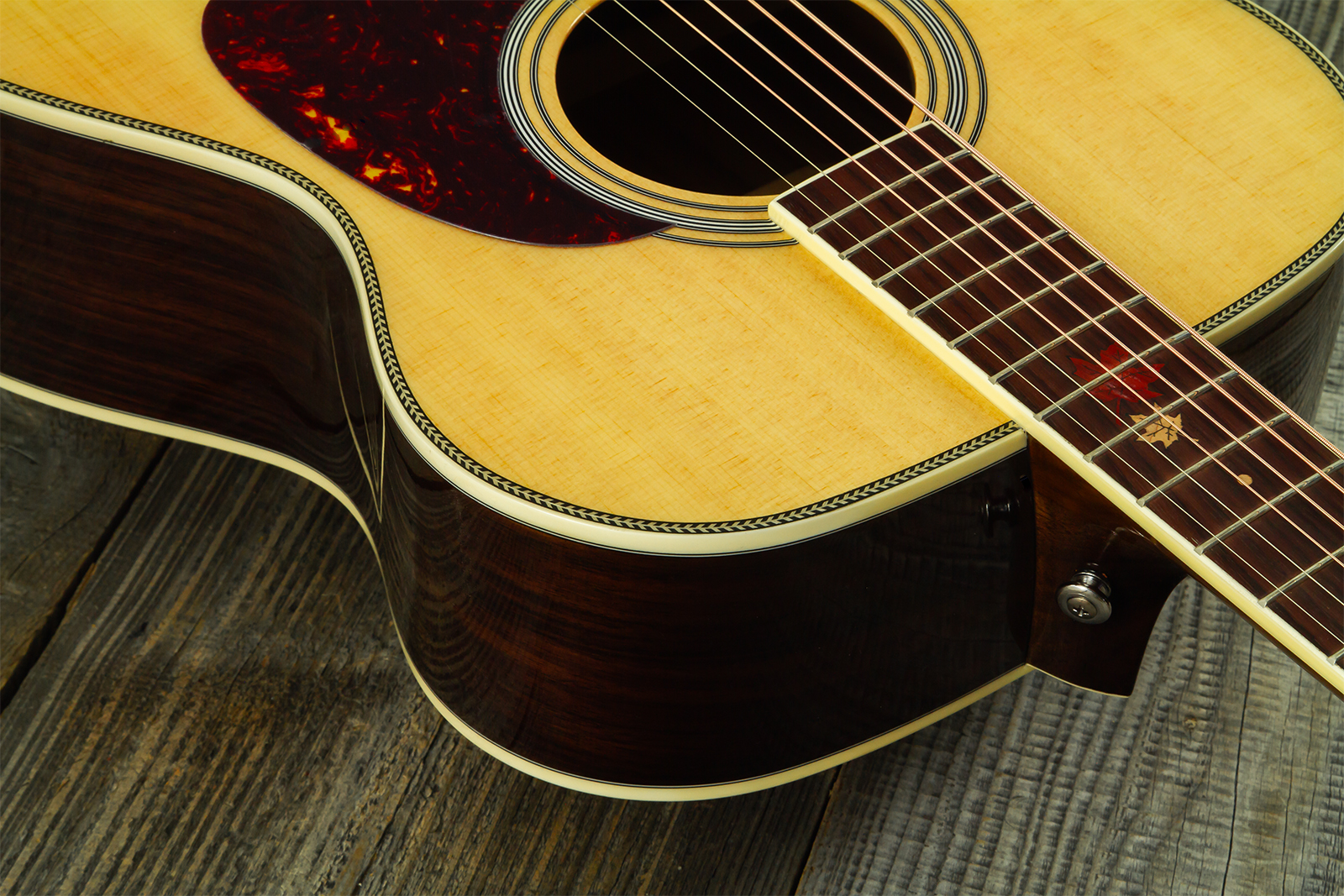 Wesland Om800-nat Om Epicea Palissandre Rw - Natural - Guitarra folk - Variation 5