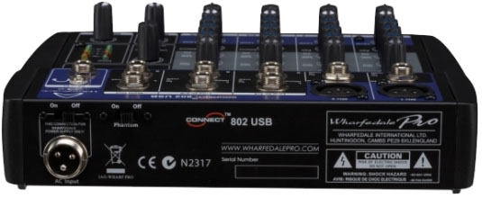 Wharfedale Connect 802 Usb Black - Mesa de mezcla analógica - Variation 2