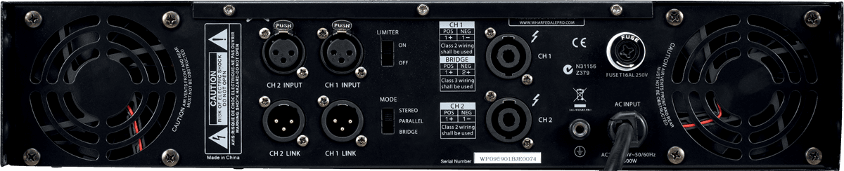 Wharfedale Cpd1000 - Etapa final de potencia estéreo - Variation 1