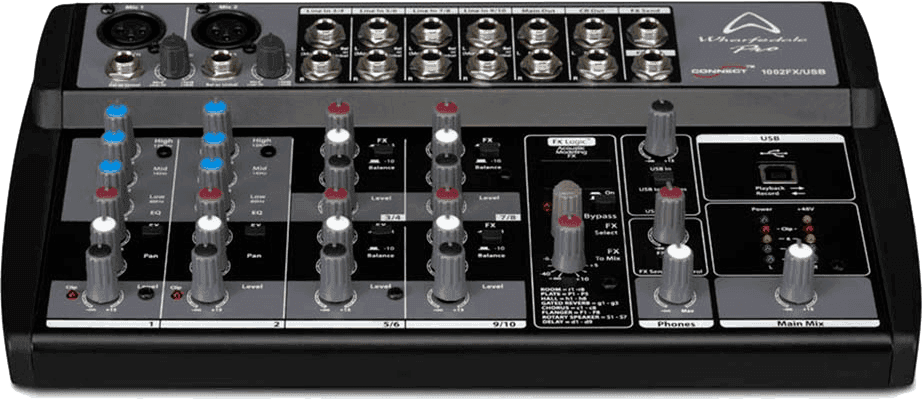 Wharfedale Connect1002fx Usb - Mesa de mezcla analógica - Main picture