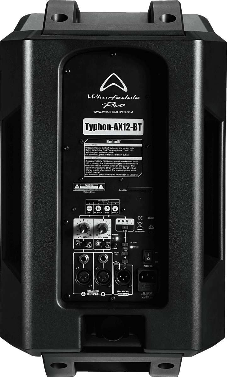 Wharfedale Typhon-ax12-bt - Altavoz activo - Variation 1