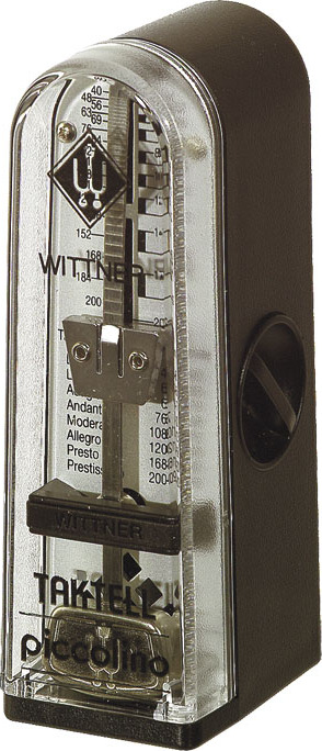 Wittner 890161 Piccolino Plastique Noir - Metrónomo - Main picture