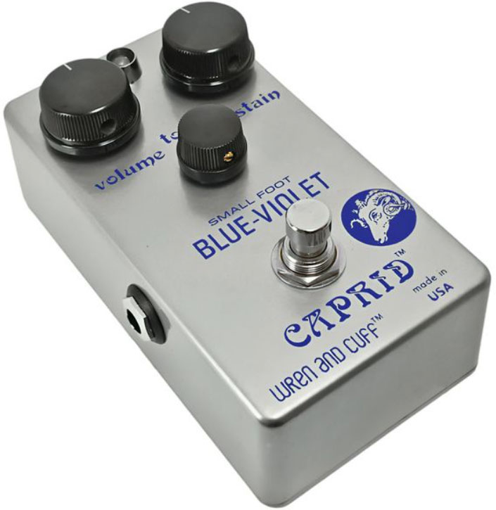 Wren And Cuff Blue Violet Caprid Small Foot - Pedal overdrive / distorsión / fuzz - Variation 1