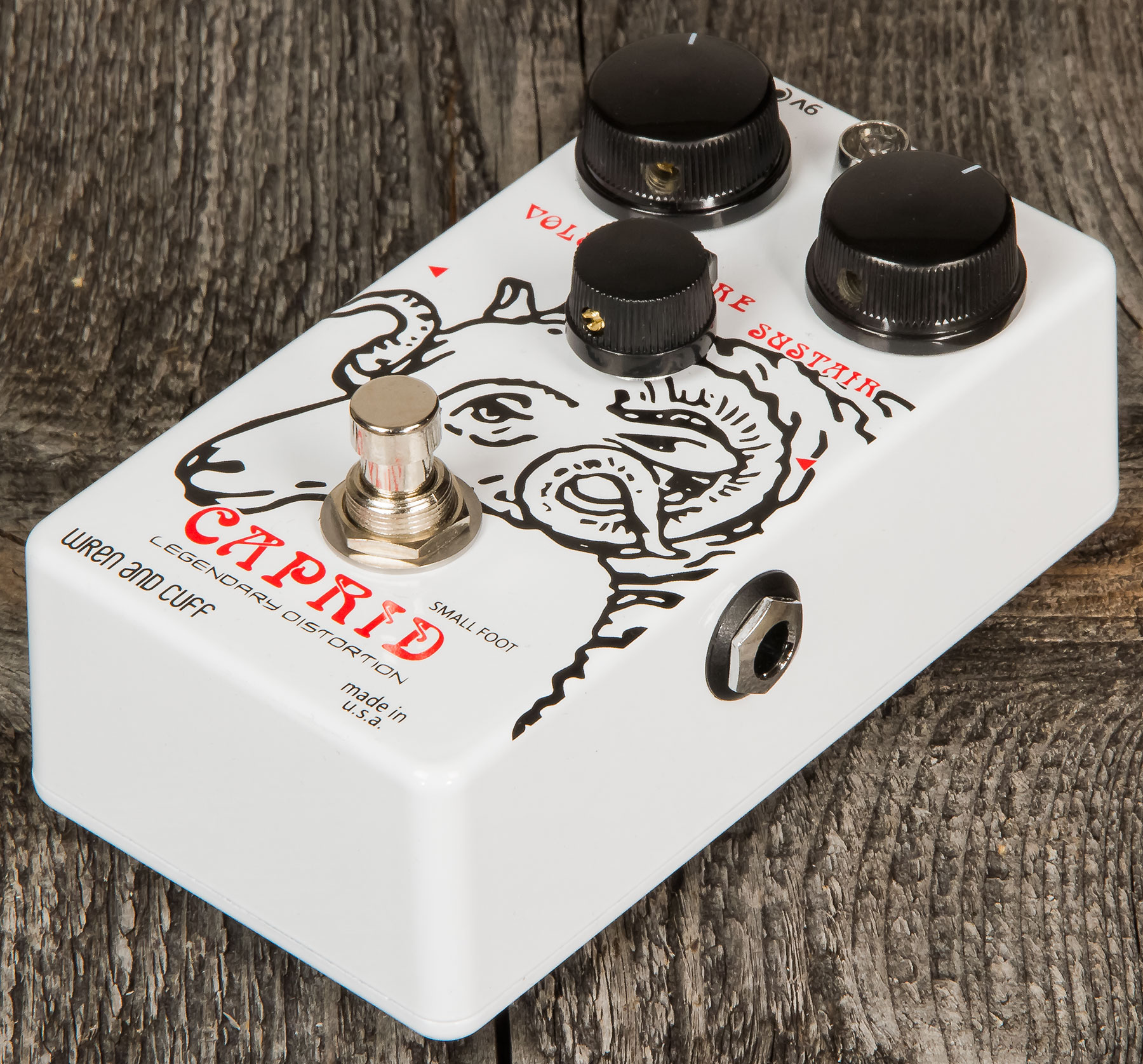 Wren And Cuff Caprid Small Foot Legendary Distortion - Pedal overdrive / distorsión / fuzz - Variation 1