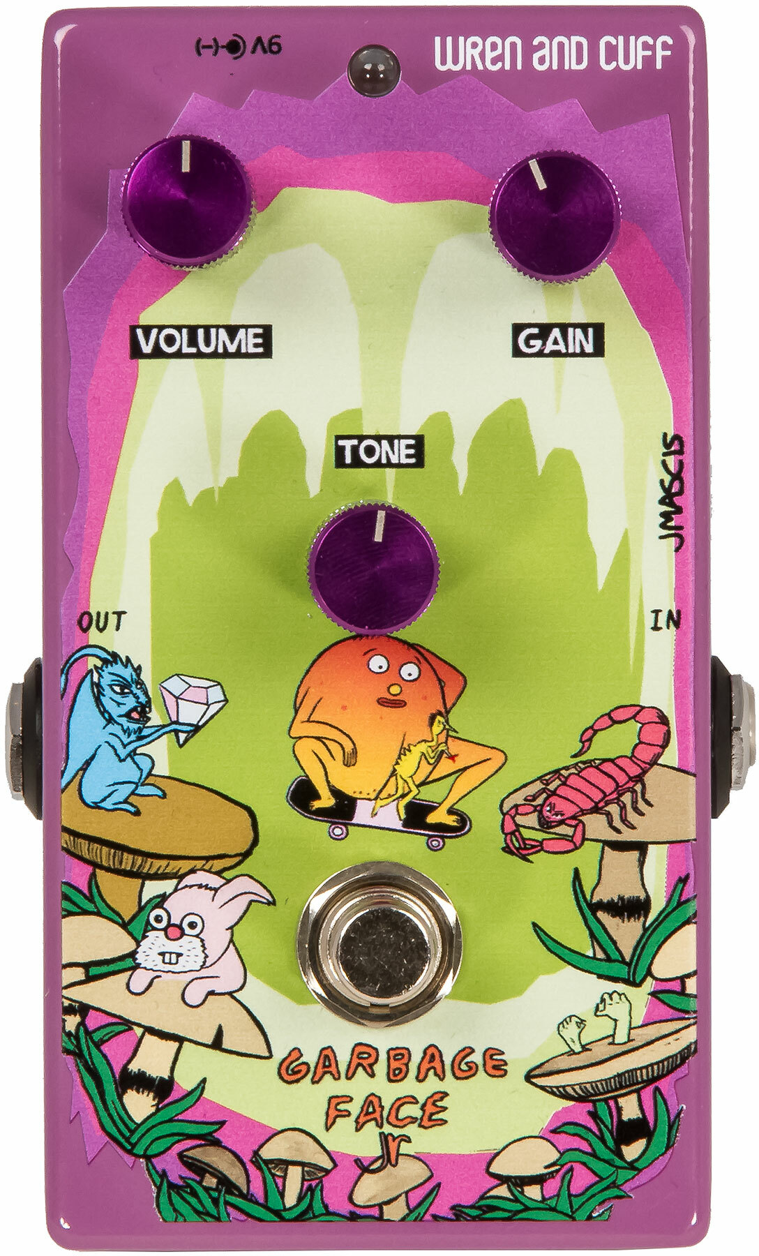 Wren And Cuff Garbage Face Jr. Fuzz - Pedal overdrive / distorsión / fuzz - Main picture