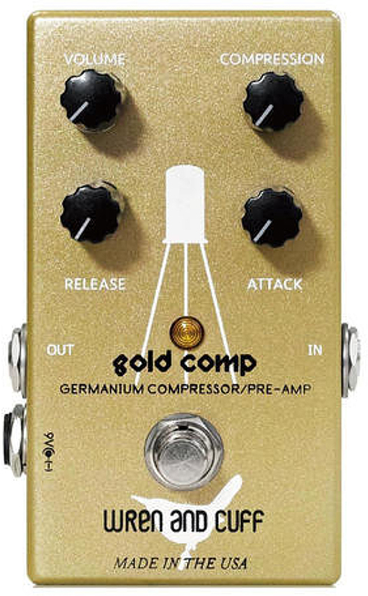 Wren And Cuff Gold Comp Compressor - Pedal compresor / sustain / noise gate - Main picture