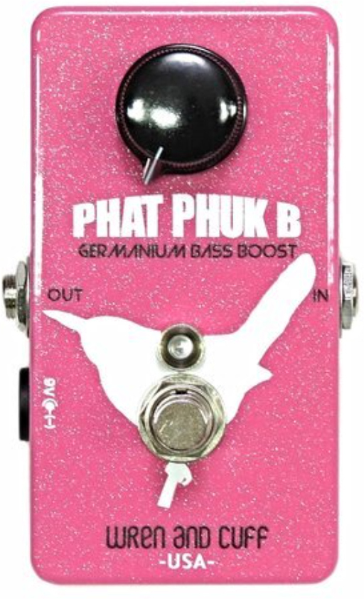 Wren And Cuff Phat Phuk Germanium Bass Booster - Pedal overdrive / distorsión / fuzz - Main picture