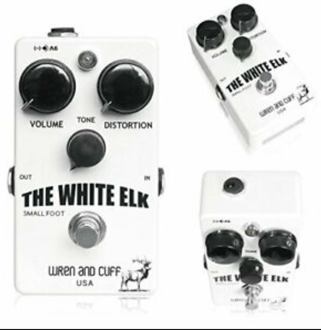 Wren And Cuff The White Elk Small Foot Fuzz - Pedal overdrive / distorsión / fuzz - Variation 1