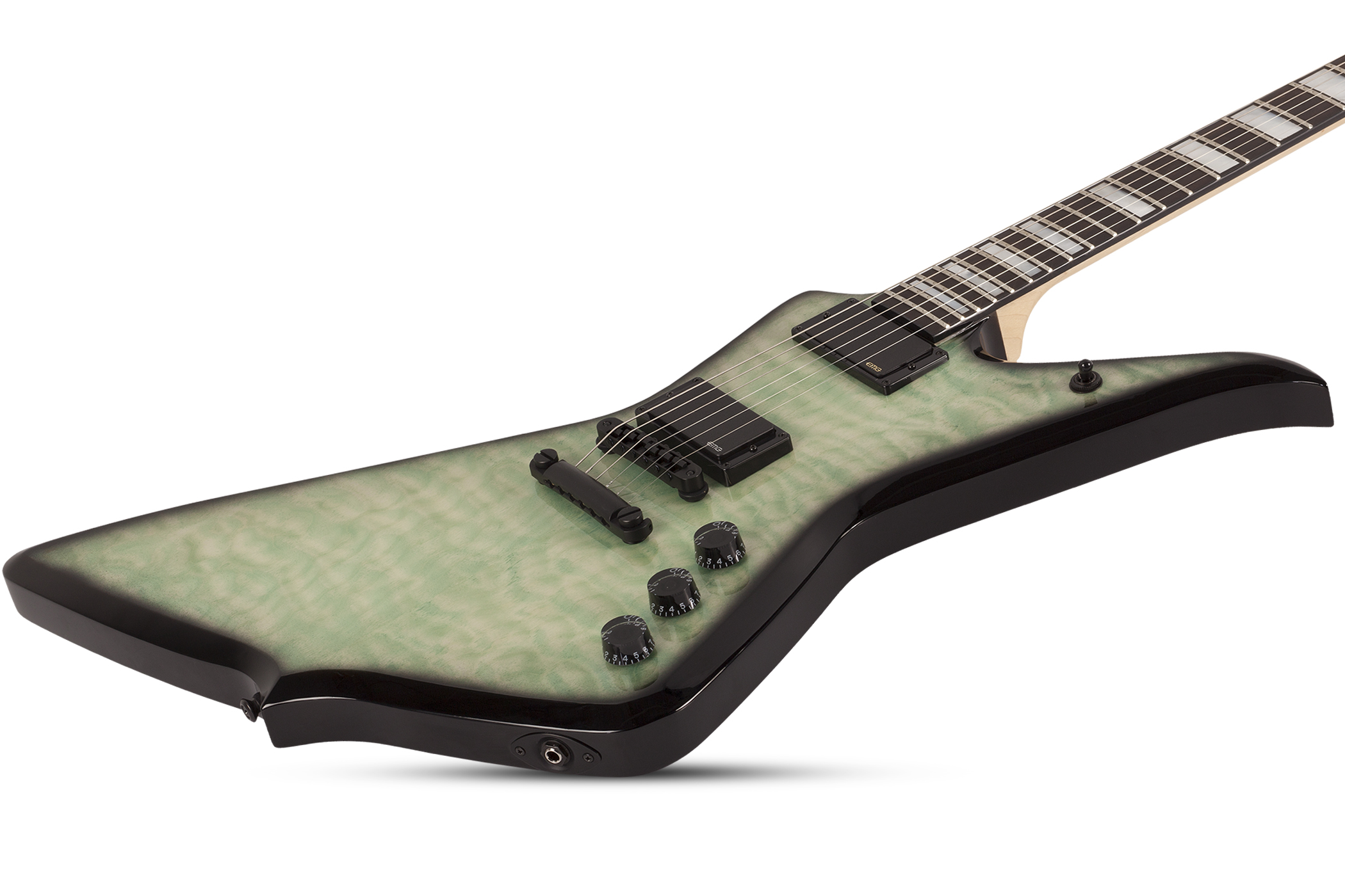 Wylde Audio Blood Eagle Hh Ht Eb - Nordic Ice - Guitarra electrica metalica - Variation 1