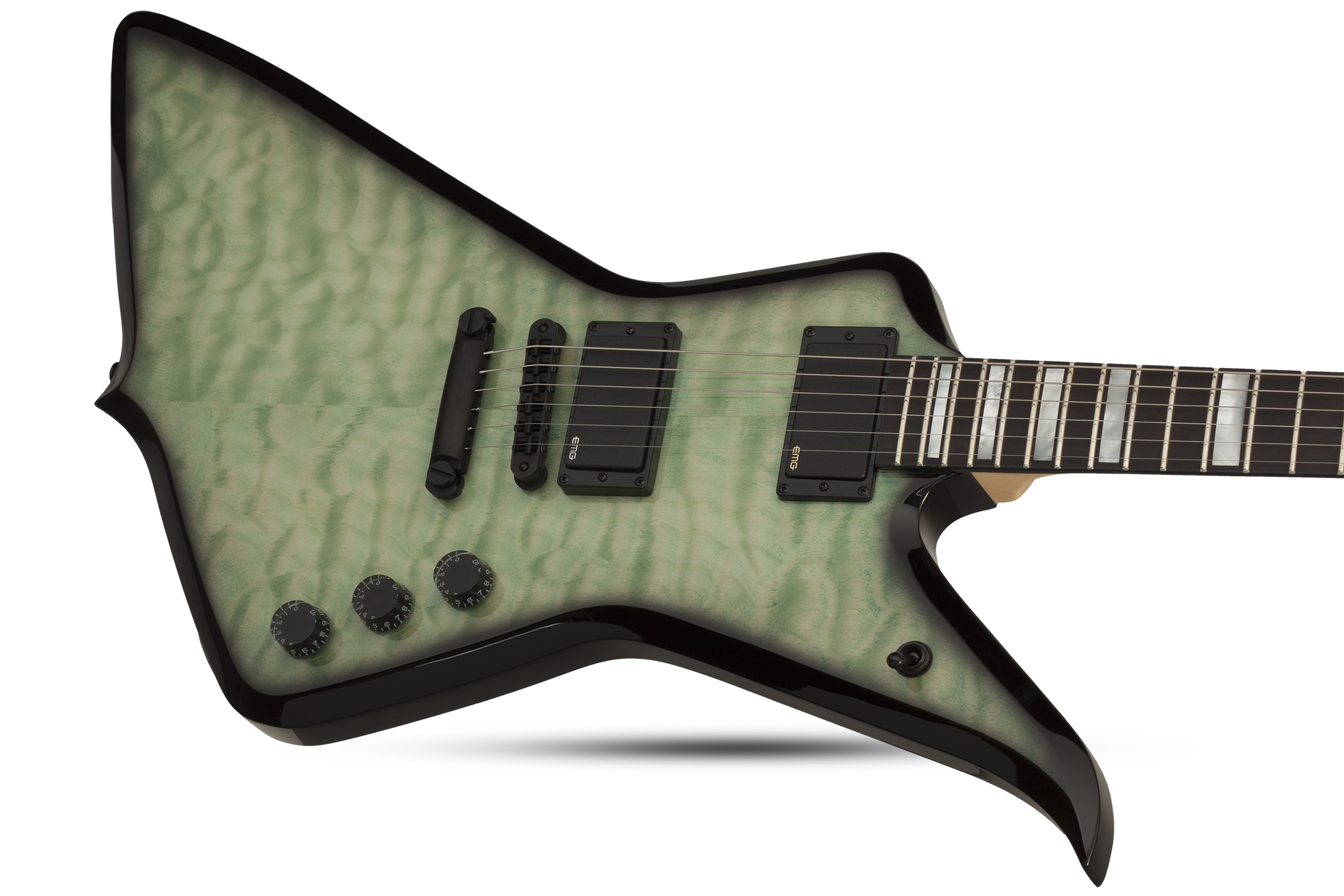 Wylde Audio Blood Eagle Hh Ht Eb - Nordic Ice - Guitarra electrica metalica - Variation 2