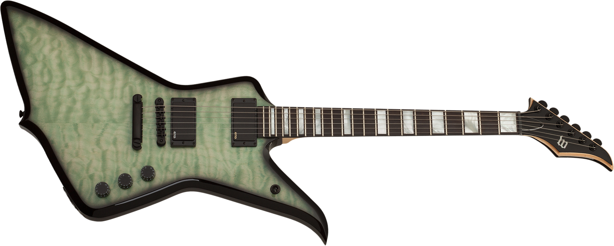 Wylde Audio Blood Eagle Hh Ht Eb - Nordic Ice - Guitarra electrica metalica - Main picture