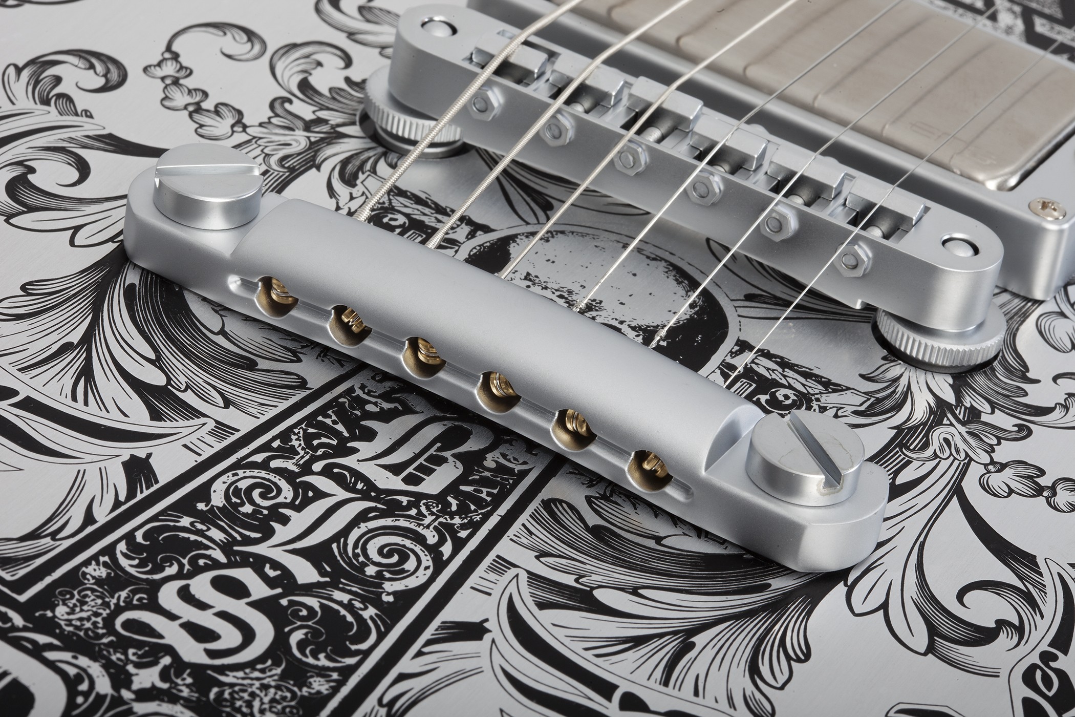 Wylde Audio Ironworks Barbarian Ht Hh Eb - Black Burst - Guitarra eléctrica de autor - Variation 1