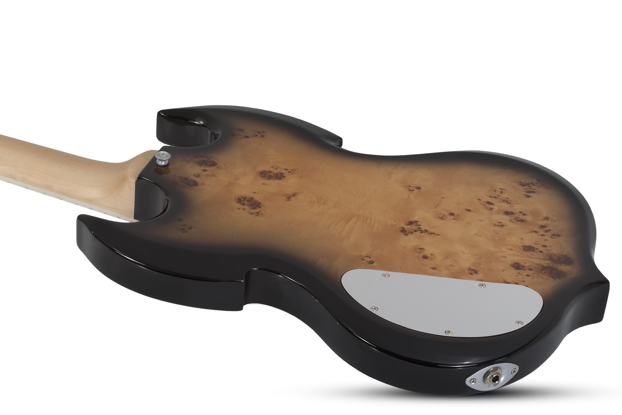 Wylde Audio Ironworks Barbarian Ht Hh Eb - Black Burst - Guitarra eléctrica de autor - Variation 2
