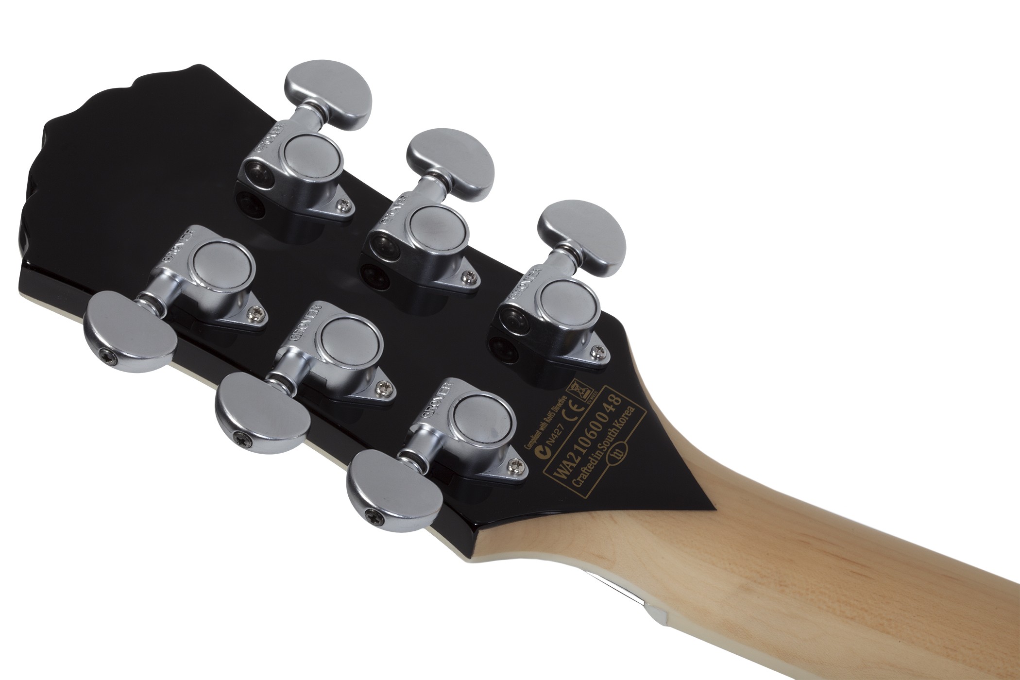 Wylde Audio Ironworks Barbarian Ht Hh Eb - Black Burst - Guitarra eléctrica de autor - Variation 4