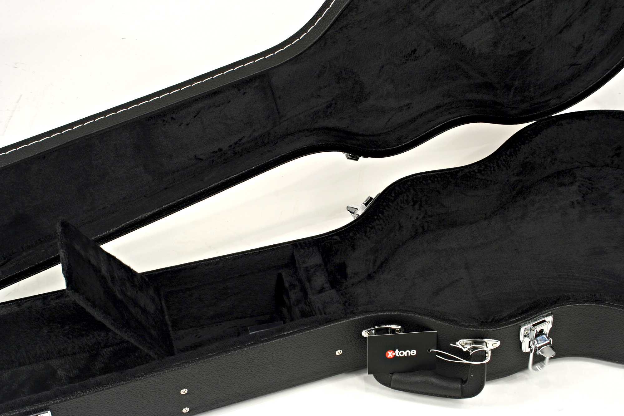 X-tone 1502 Standard Electrique Les Paul En Forme Black - Maleta para guitarra eléctrica - Variation 3