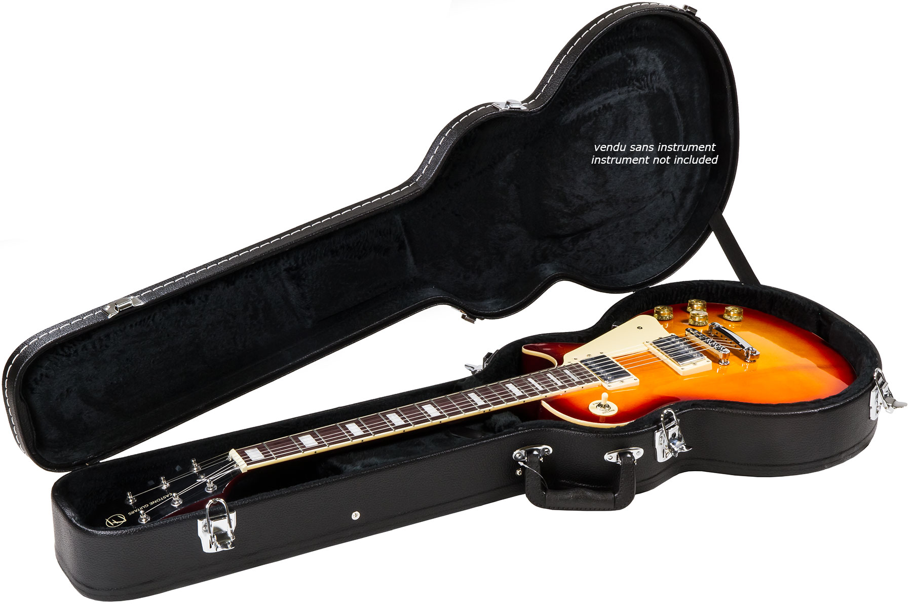 X-tone 1502 Standard Electrique Les Paul En Forme Black - Maleta para guitarra eléctrica - Variation 6