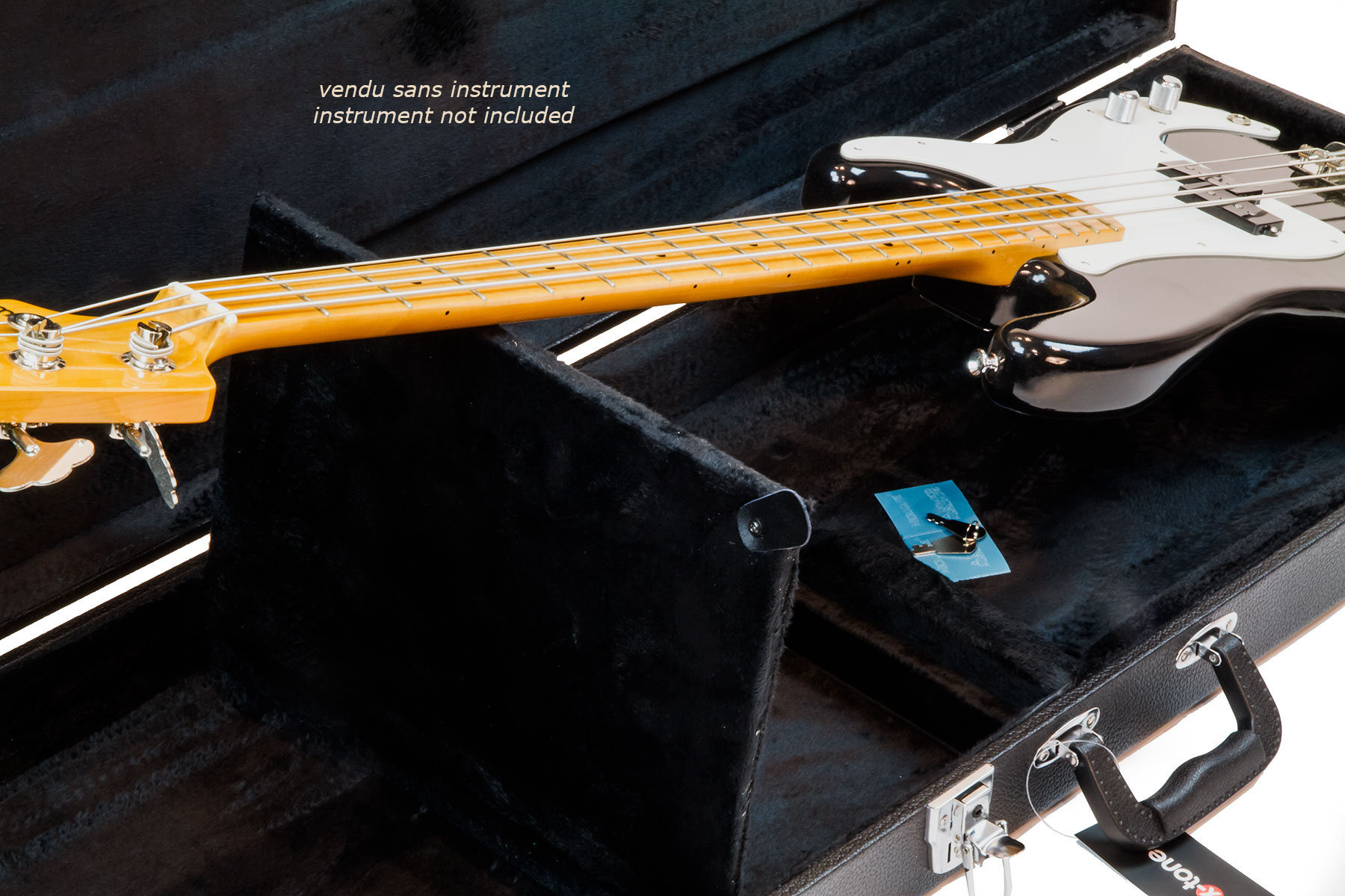 X-tone 1504 Standard Electrique Jazz/precision Bass Rectangulaire Black - Estuche para bajo eléctrico - Variation 3