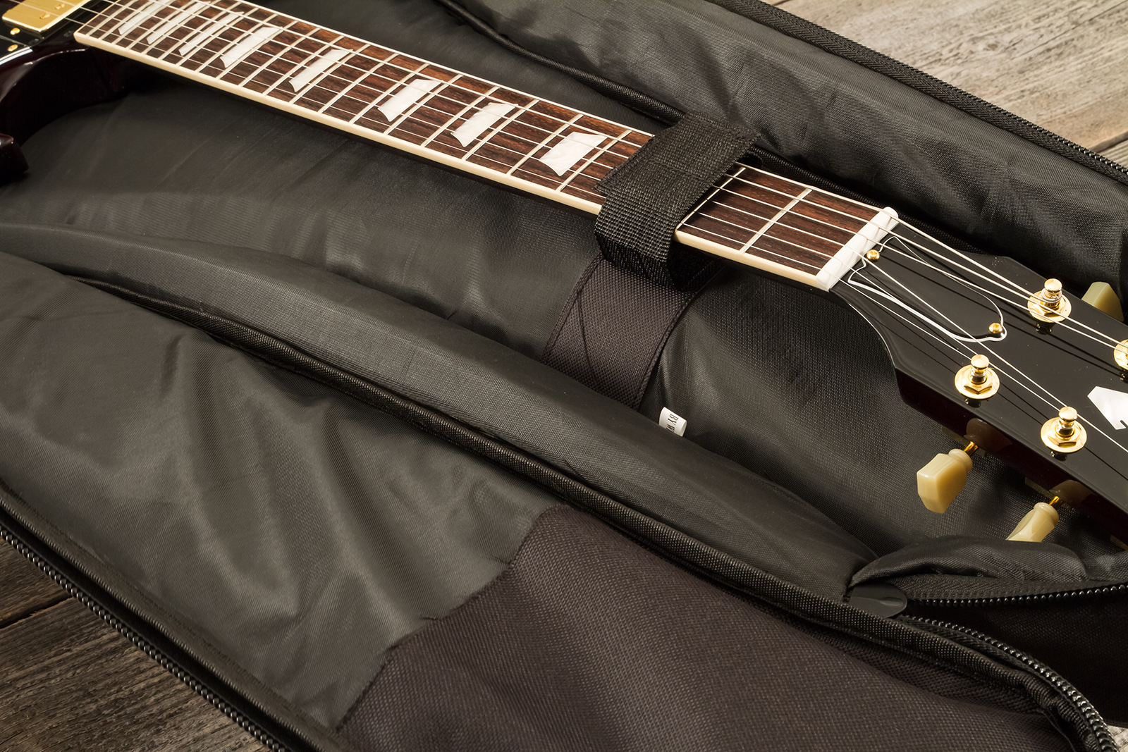 X-tone 15mm Black V2 (2015 Ele-bk) - Bolsa para guitarra eléctrica - Variation 7