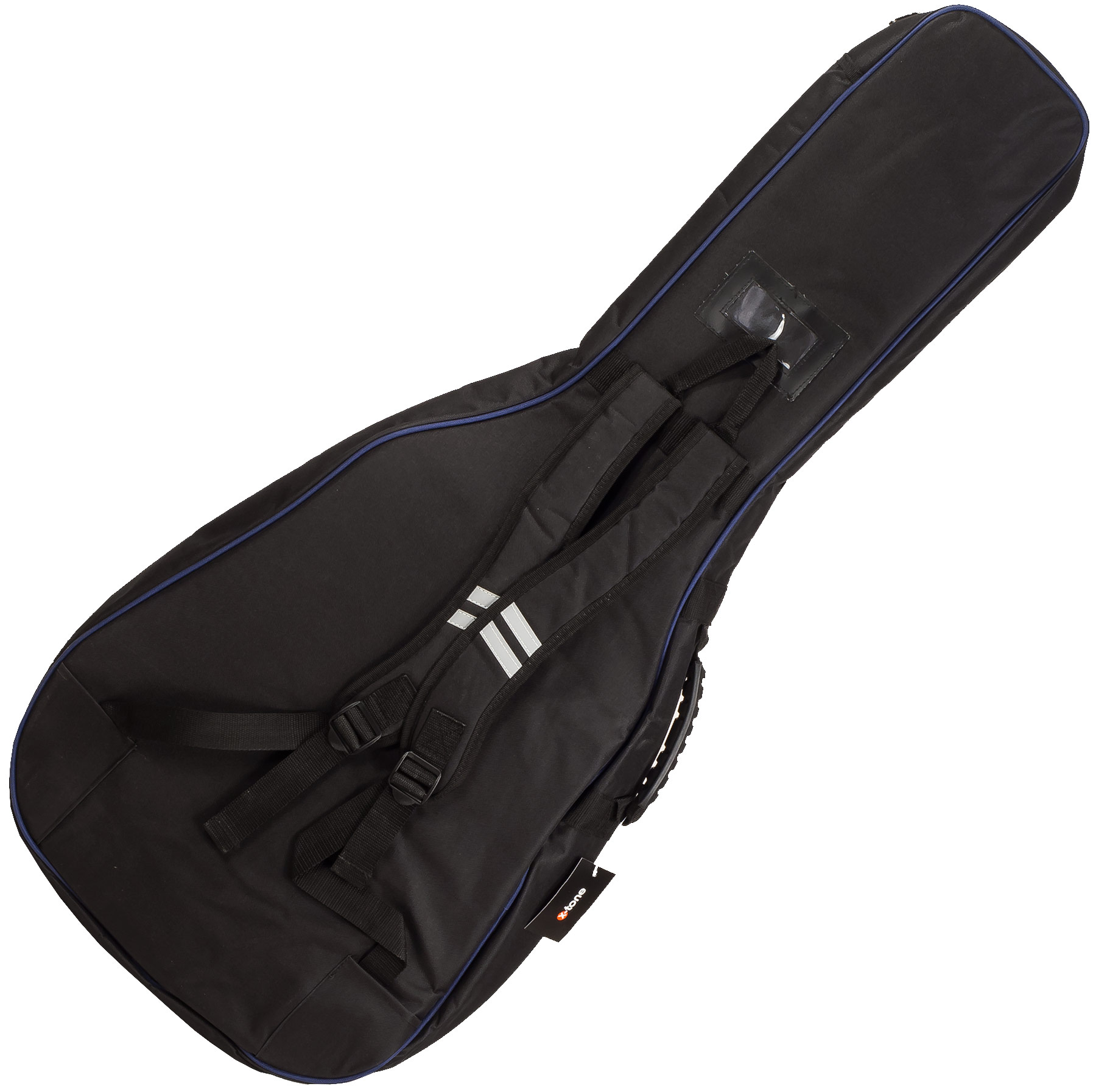 X-tone 2015 Cla44-bk Nylon 15mm Classical 4/4 Guitar Bag Black (2010) - Funda guitarra clasica - Variation 1