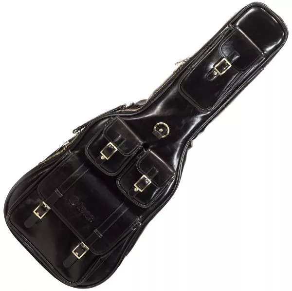 Bolsa para guitarra eléctrica X-tone Deluxe Leather Electric Guitar Bag - Black