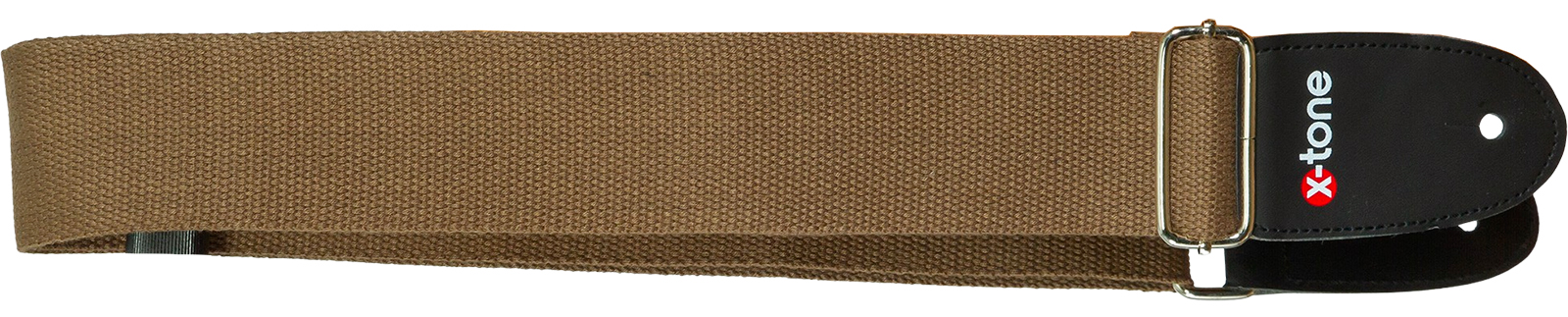 X-tone B039-br Cotton Metal Buckle Guitar Strap - Correa - Variation 1