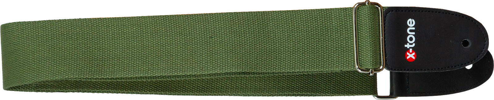 X-tone B038-gr Cotton Metal Buckle Guitar Strap - Correa - Variation 1