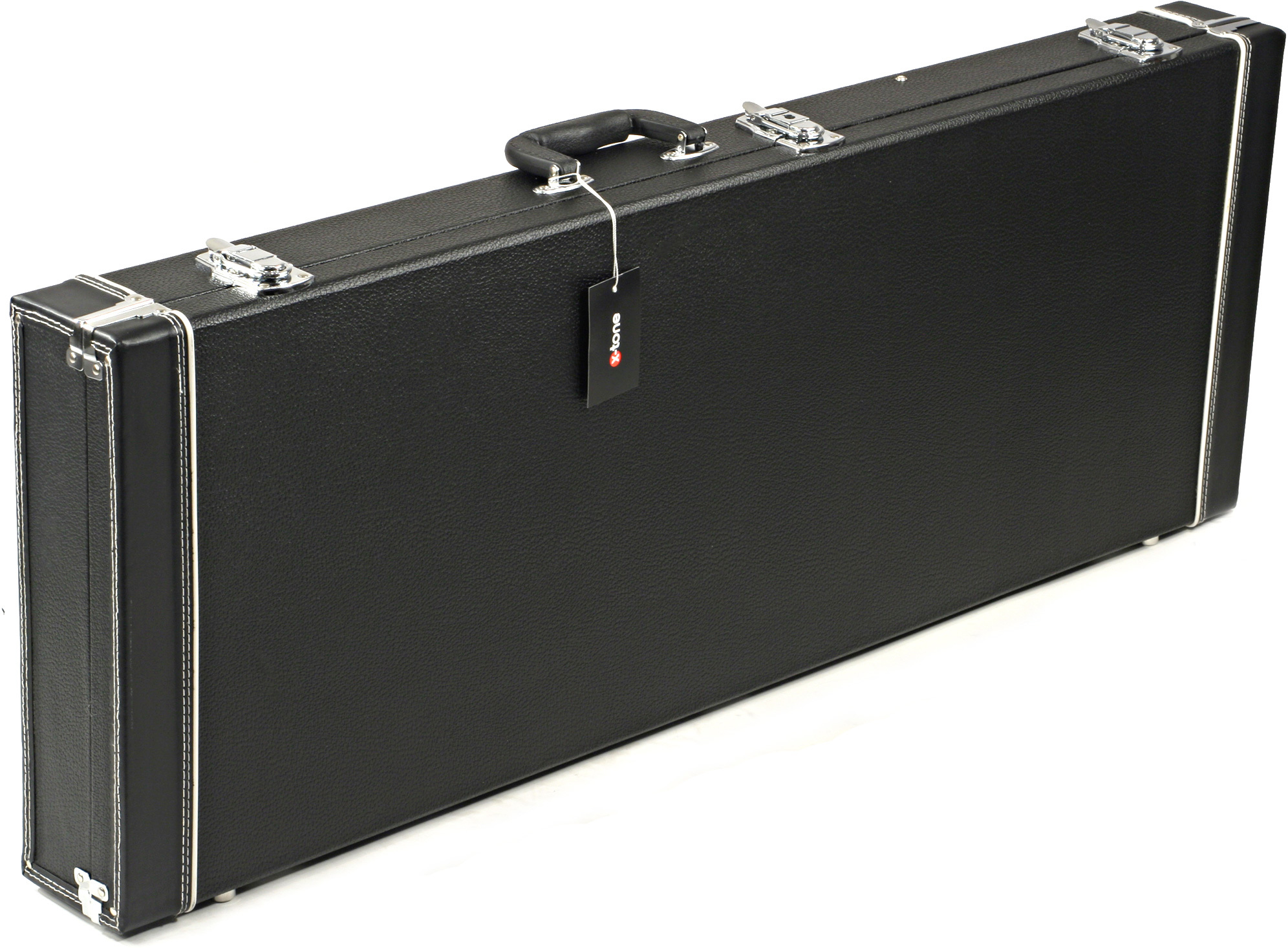 X-tone 1501 Standard Electrique Strat/tele Rectangulaire Black - Maleta para guitarra eléctrica - Main picture
