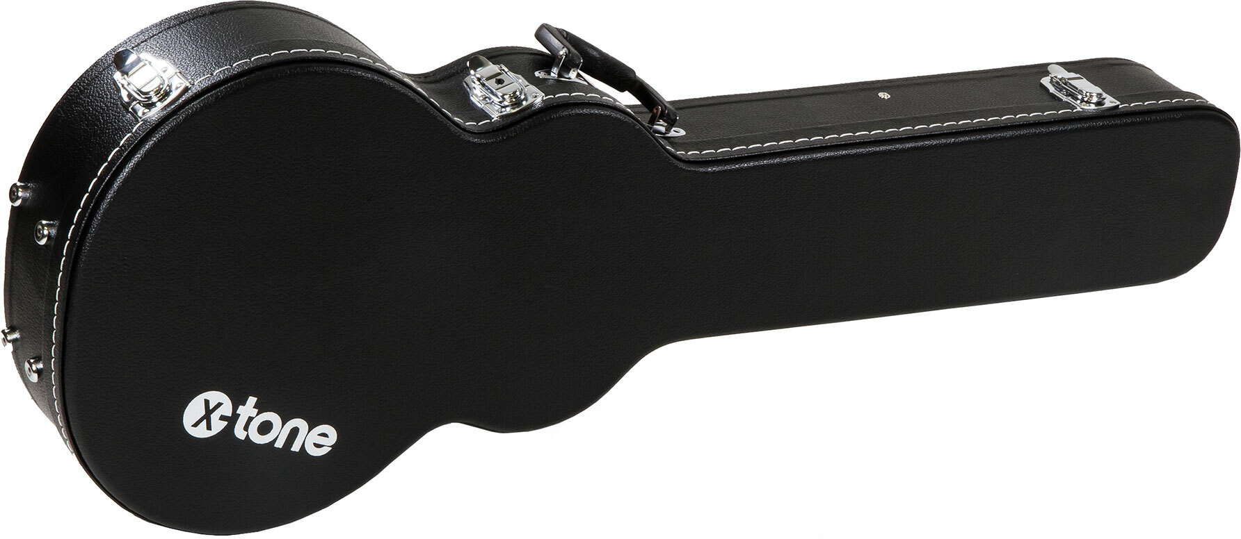 X-tone 1502 Standard Electrique Les Paul En Forme Black - Maleta para guitarra eléctrica - Main picture