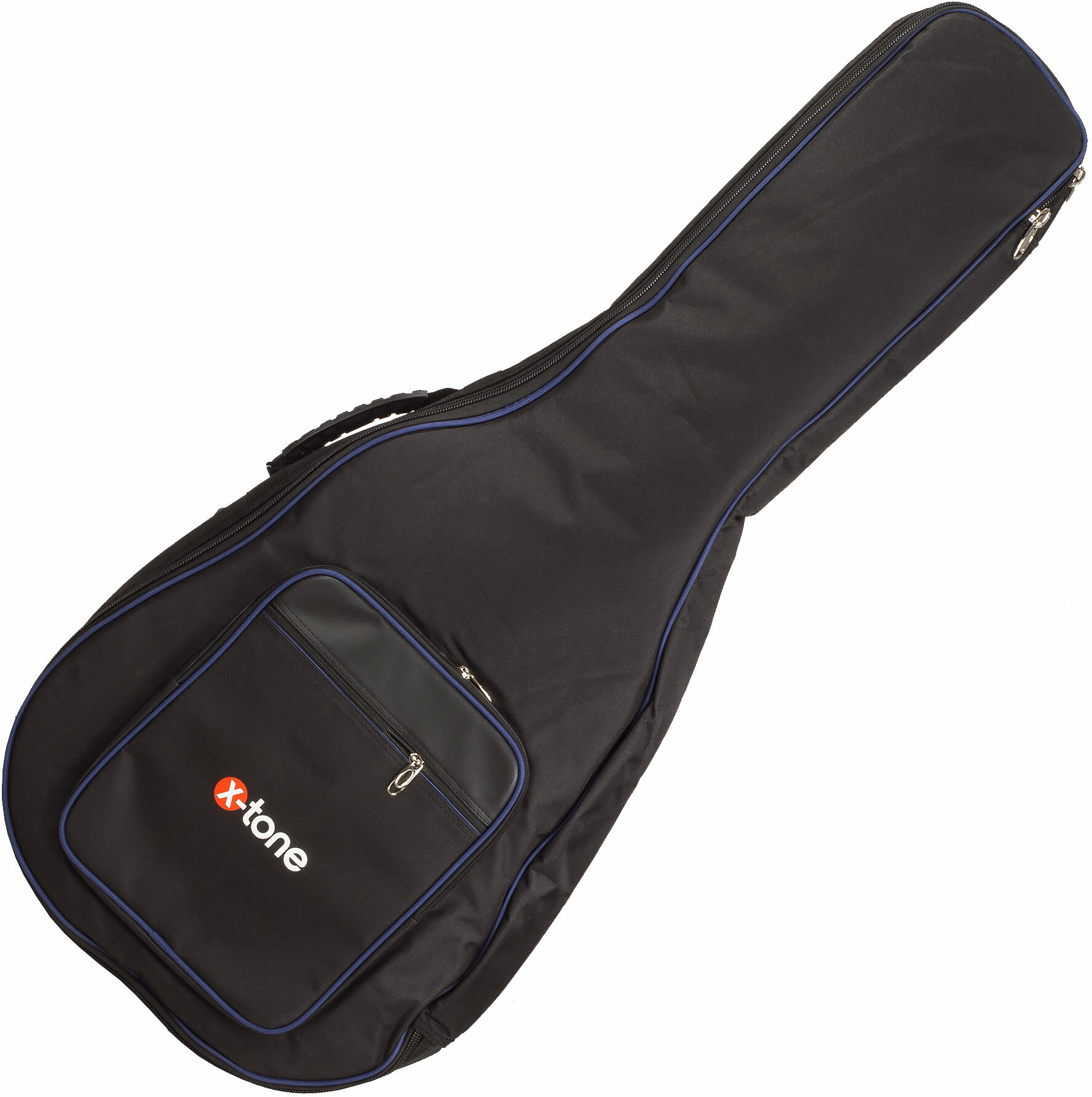 X-tone 2015 Cla44-bk Nylon 15mm Classical 4/4 Guitar Bag Black (2010) - Funda guitarra clasica - Main picture