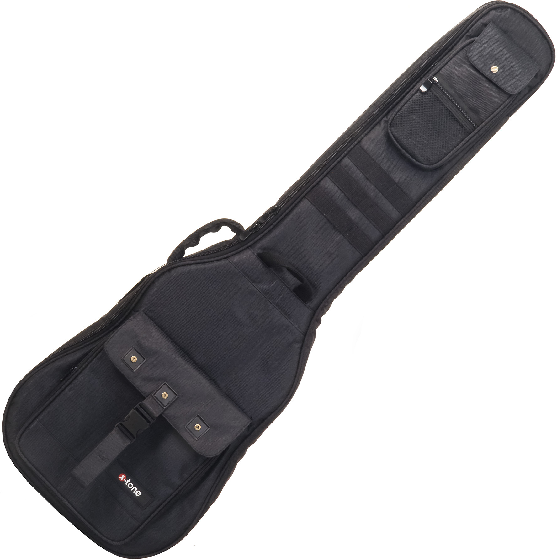 X-tone 2020 Bas-bk Light Deluxe Electric Bass Bag Black (2081) - Funda para bajo eléctrico - Main picture