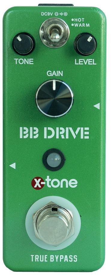 Pedal overdrive / distorsión / fuzz X-tone BB Drive