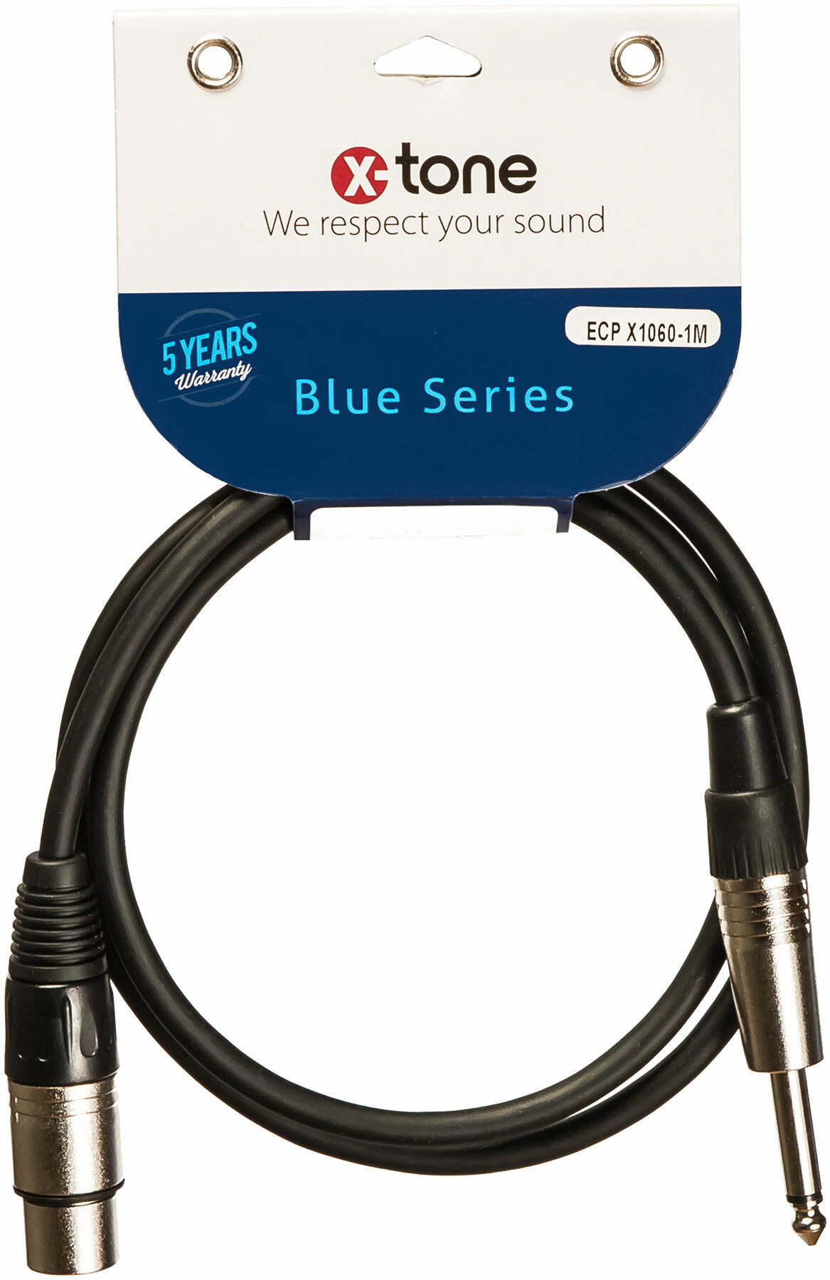 X-tone Jack / Xlr(f) 1m Blue Series (x1060-1m) - Cable - Main picture