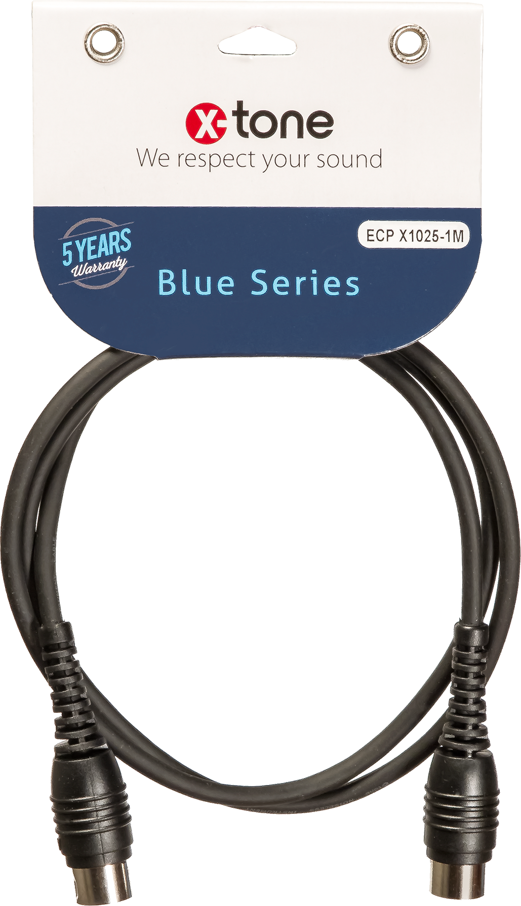 X-tone Midi Din / Din 1m Blue Series (x1025-1m) - Cable - Main picture
