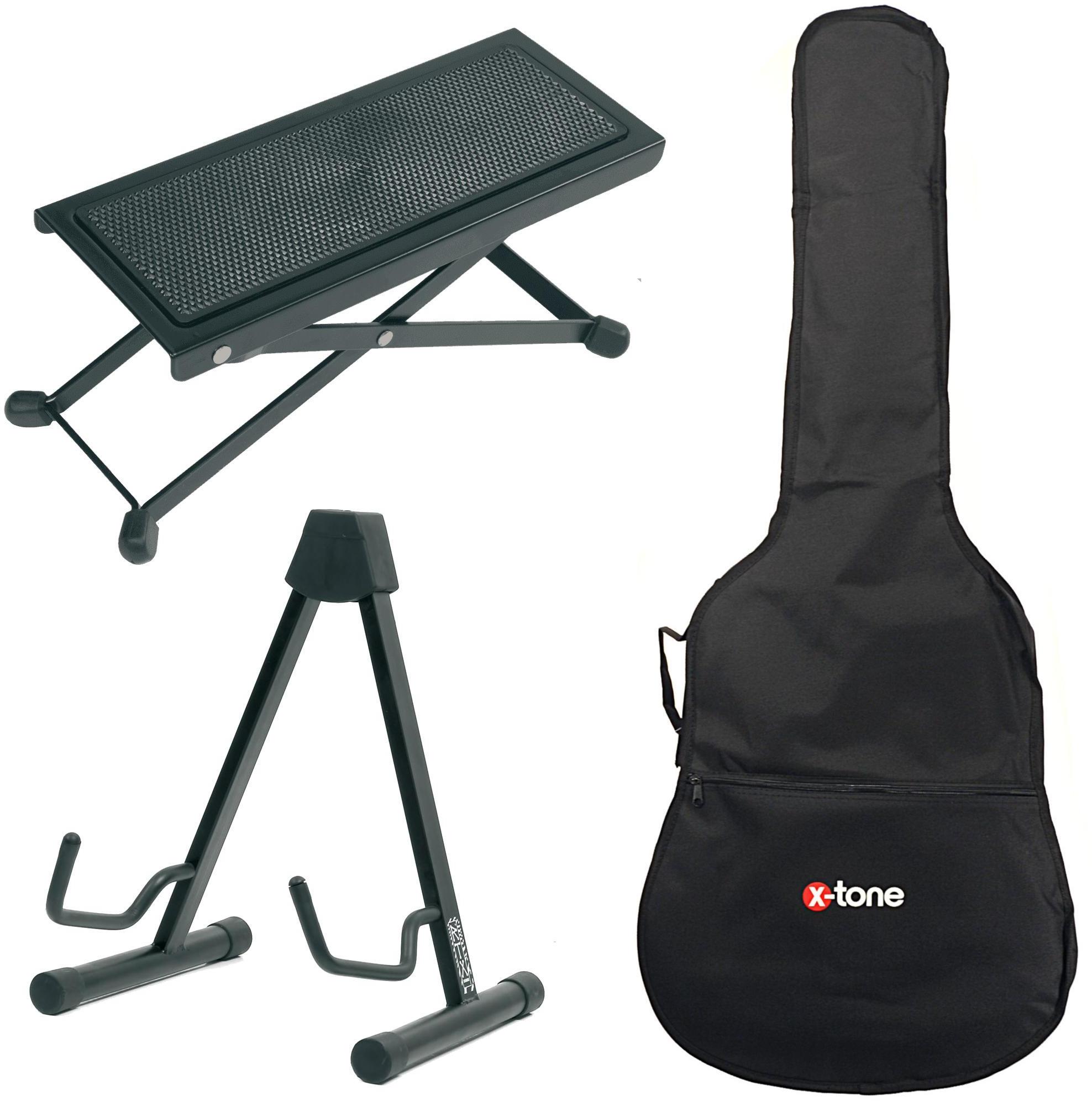 Pack guitarra clásica X-tone 1/2 Classical Guitar Accessories Starter Pack