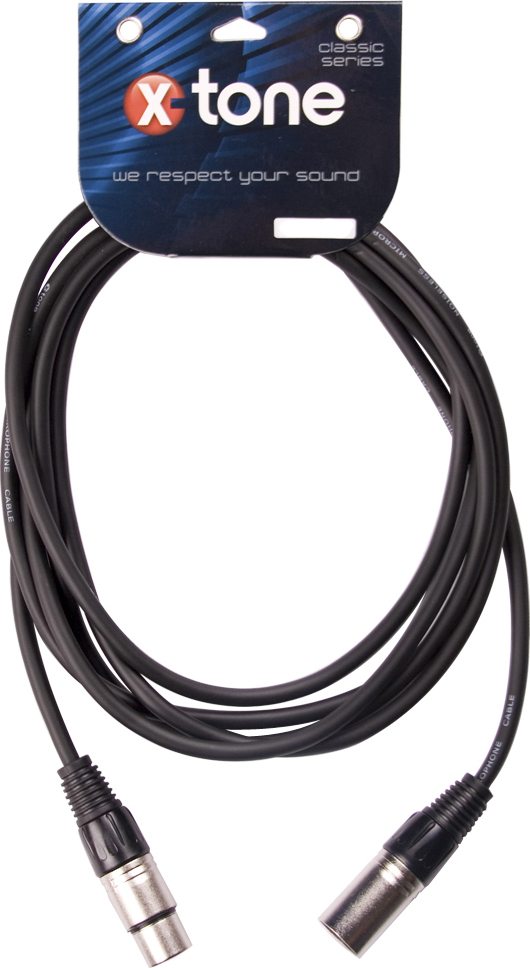 X-tone X1004-10m Xlr (m) / Xlr (f) - Cable - Main picture