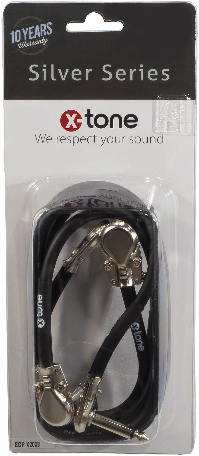 X-tone X2008-0.6m - Jack(m) 6,35 Mono / Jack(m) 6,35 Mono - Cable - Main picture