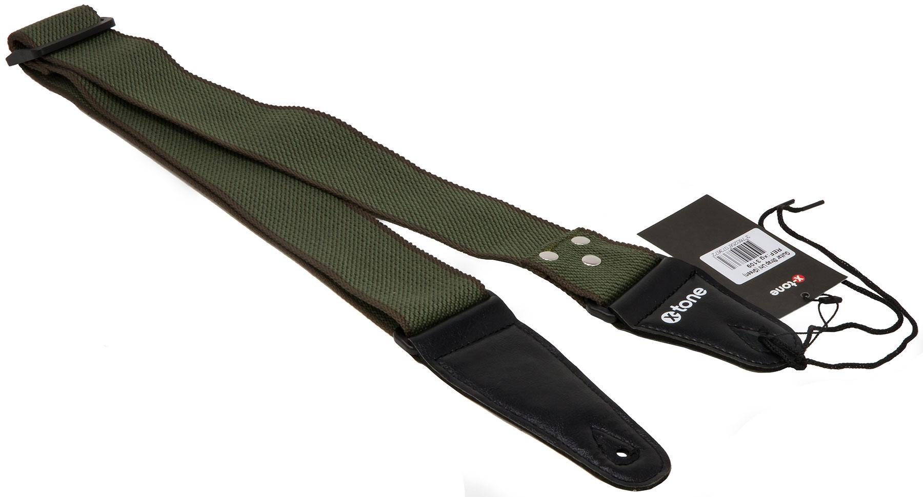 Correa X-tone XG 3109 Cotton Guitar Strap - Green