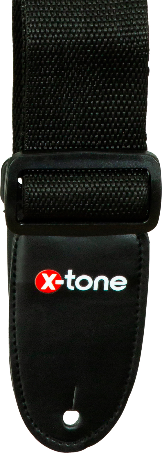 X-tone Xg3100 Nylon Guitar Strap Black - Correa - Main picture