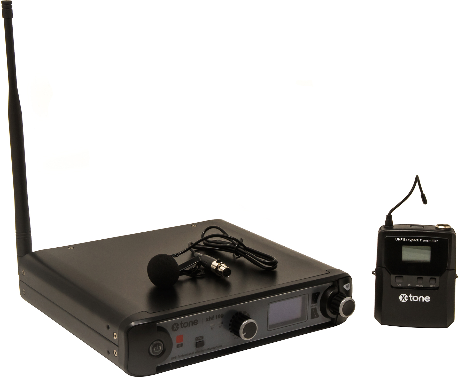 X-tone Xhf100l Systeme Hf Cravate Frequence Fixe - Micrófono inalámbrico de solapa - Main picture