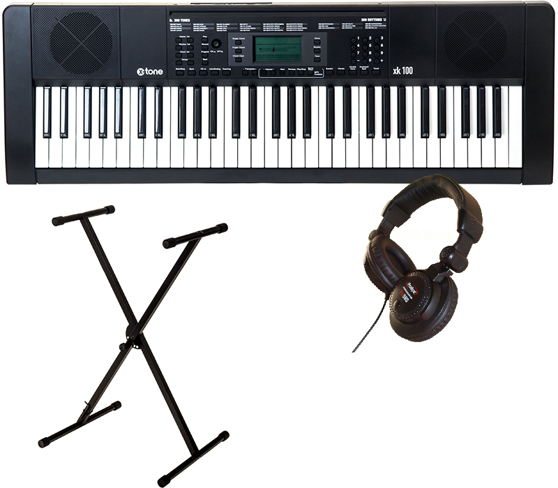 X-tone Xk100 + Casque Pro 580 + Stand X - Pianos set - Main picture