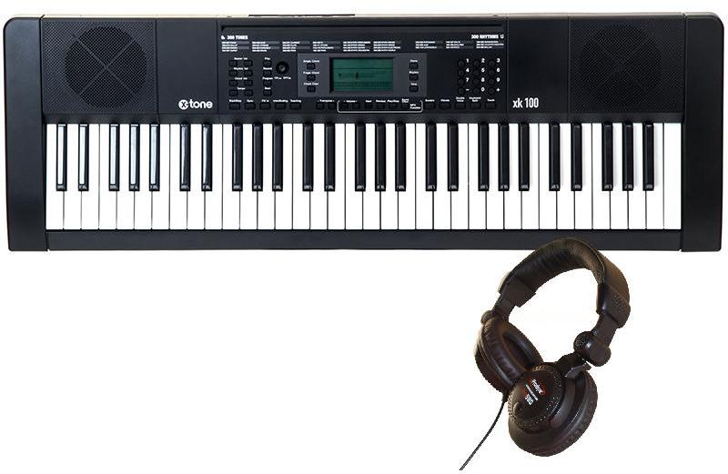 Pianos set X-tone XK100 CLAVIER ARRANGEUR + CASQUE PRO580