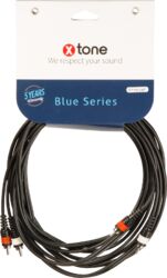 Cable X-tone X1013-6M - 2 RCA(M) / 2 RCA(M)